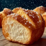 Fluffy Crispy Salt Bread First Image