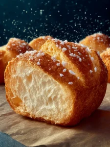 Fluffy Crispy Salt Bread First Image